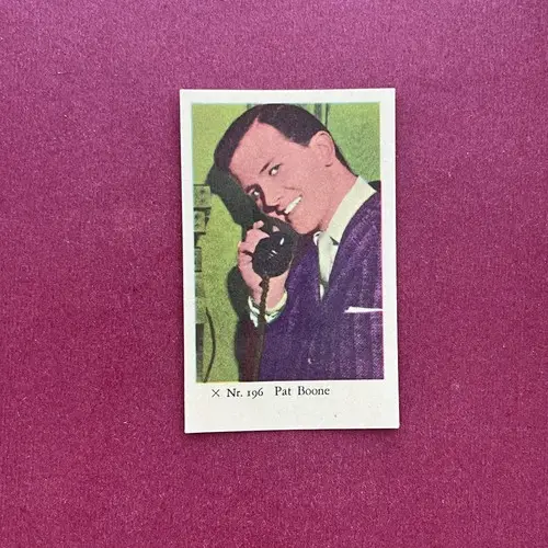 Pat Boone — 1958 X Nr. #196