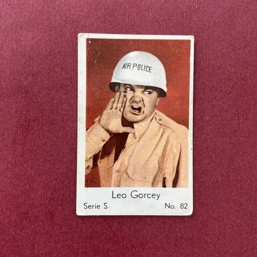 Leo Gorcey — 1957 Serie S #82