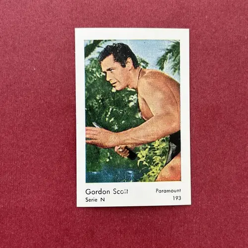 Gordon Scott — 1962 Serie N #193