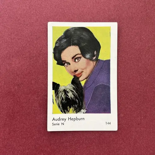 Audrey Hepburn — 1962 Serie N #144
