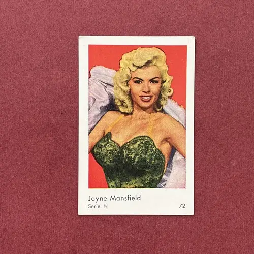 Jayne Mansfield — 1962 Serie N #72