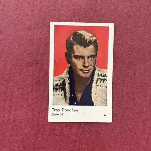 Troy Donahue — 1962 Serie N #6