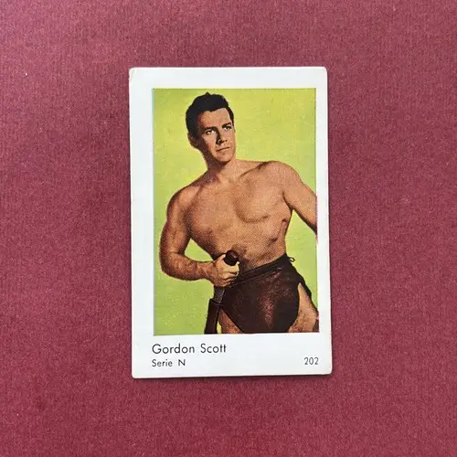 Gordon Scott — 1962 Serie N #202