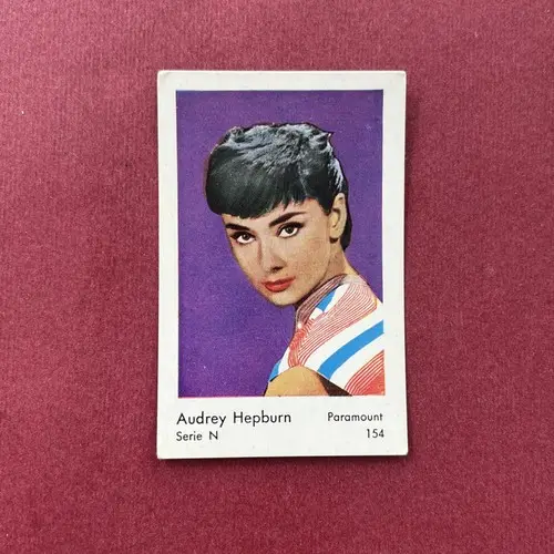 Audrey Hepburn — 1962 Serie N #154