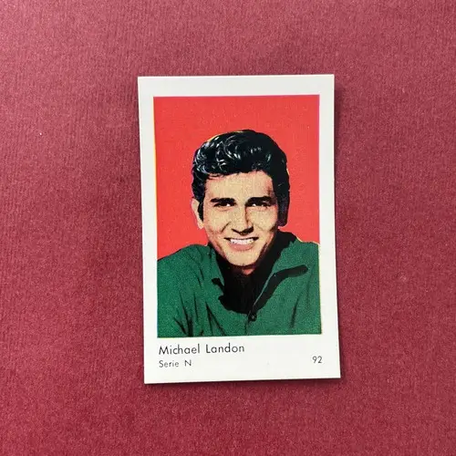 Michael Landon — 1962 Serie N #92