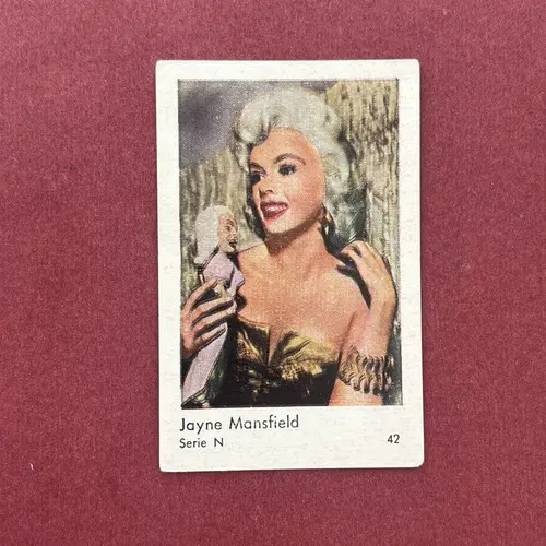 Jayne Mansfield — 1962 Serie N #42