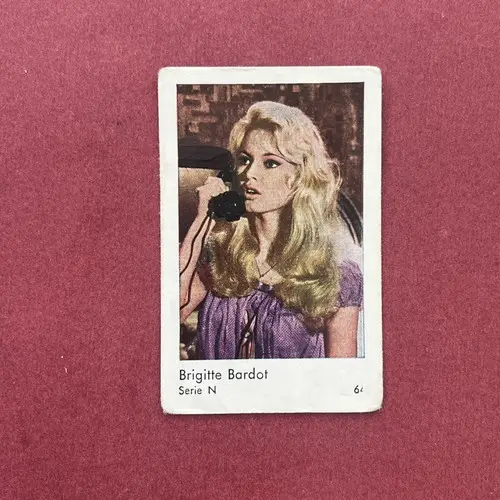 Brigitte Bardot — 1962 Serie N #64