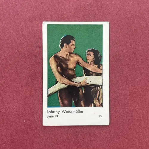Johnny Weissmuller — 1962 Serie N #27