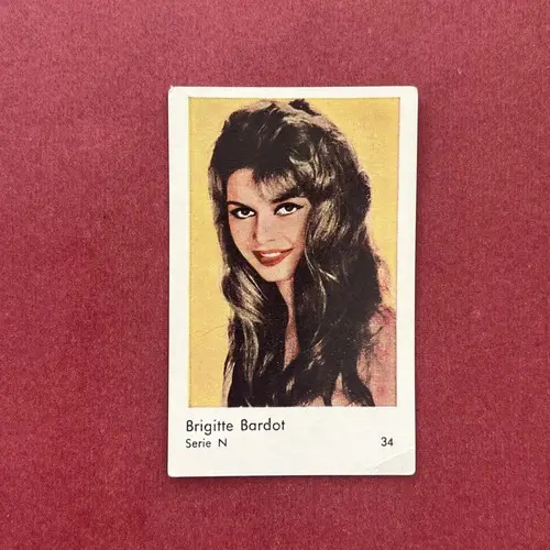 Brigitte Bardot — 1962 Serie N #34