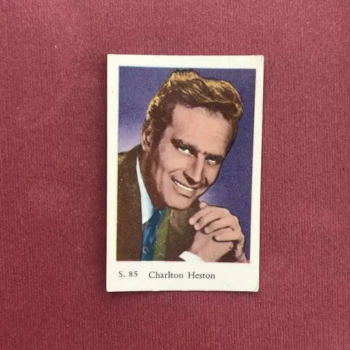 Charlton Heston — 1957 S #85