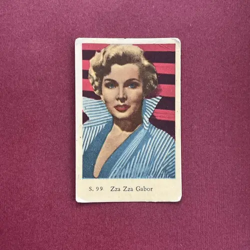 Zsa Zsa Gabor — 1957 S #99