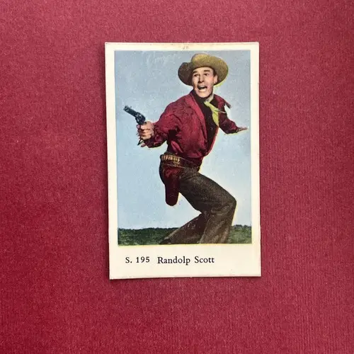 Randolph Scott — 1957 S #195