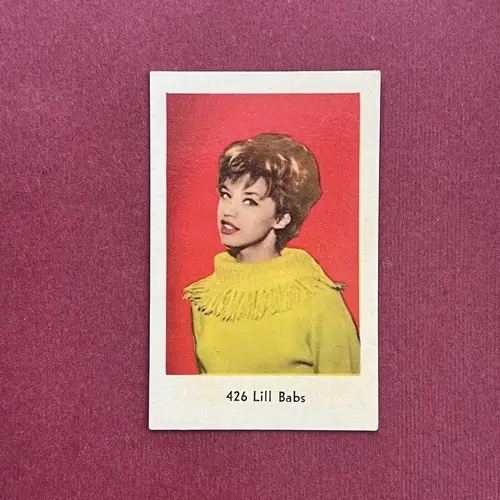 Lill-Babs — 1963 Mindre nummer till vänster, nya #426