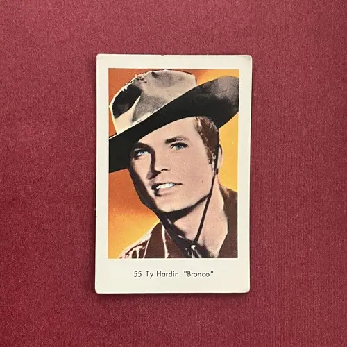 Ty Hardin — 1964 Mycket små nummer till vänster - mjukare papp #55