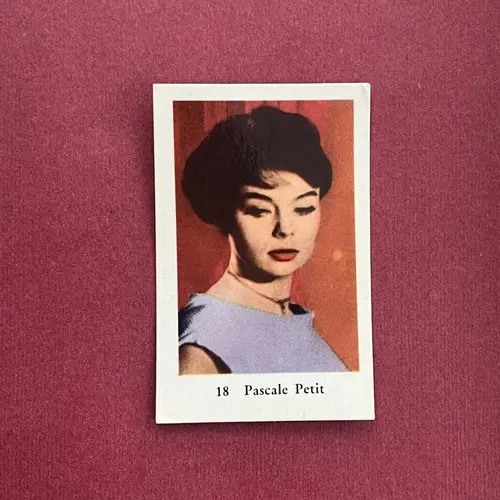 Pascale Petit — 1962 Nummer till vänster, nya #18