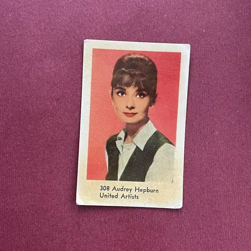 Audrey Hepburn — 1963 Mindre nummer till vänster, nya #308