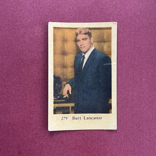 Burt Lancaster — 1962 Nummer till vänster, nya #279