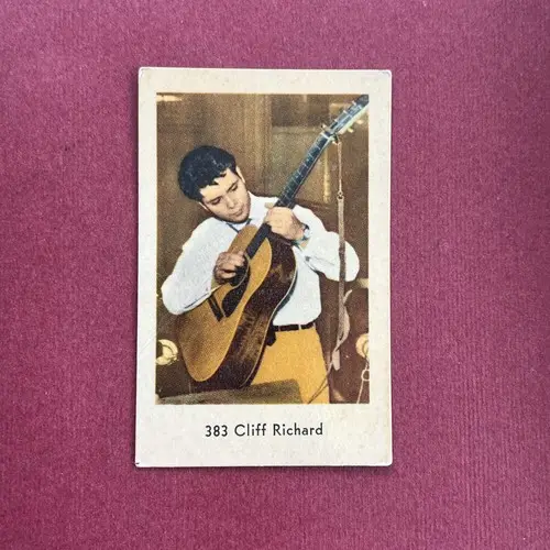 Cliff Richard — 1963 Mindre nummer till vänster, nya #383