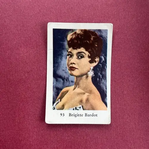 Brigitte Bardot — 1962 Nummer till vänster, nya #93