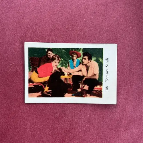 Tommy Sands — 1962 Nummer till vänster, nya #108