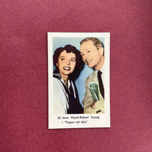 Robert Young — 1964 Små nummer till vänster, tjockare papp #52