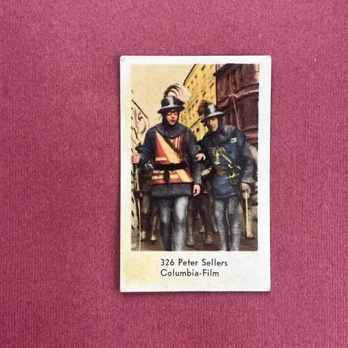 Peter Sellers — 1963 Mindre nummer till vänster, nya #326