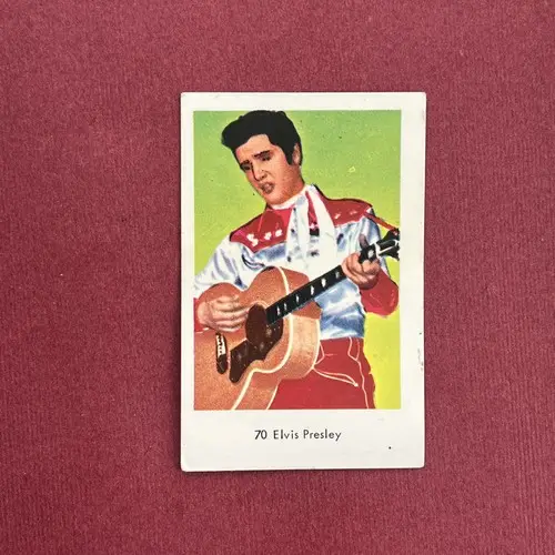Elvis Presley — 1964 Mycket små nummer till vänster - mjukare papp #70