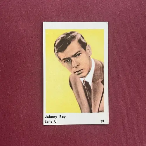 Johnnie Ray — 1958 Serie U #39