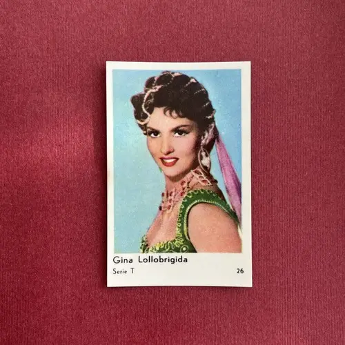 Gina Lollobrigida — 1958 Serie T #26