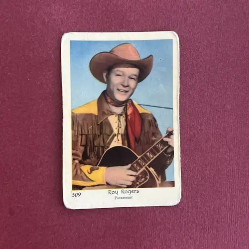 Roy Rogers — 1955 Små nummer till vänster, äldre #509