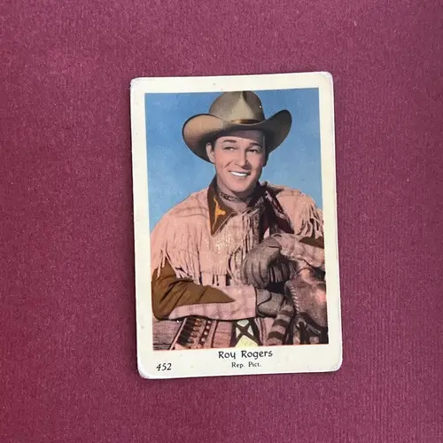 Roy Rogers — 1955 Små nummer till vänster, äldre #452