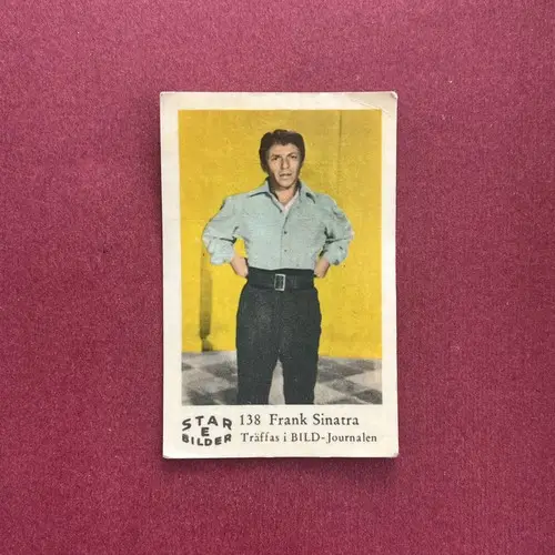 Frank Sinatra — 1963 Star Bilder E #138