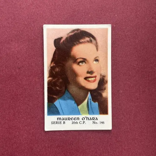 Maureen O'Hara — 1952 Serie B – Colored #146