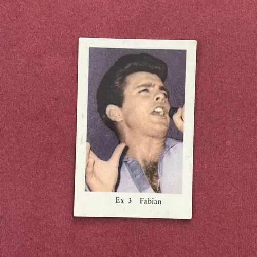 Fabian — 1962 Ex #3