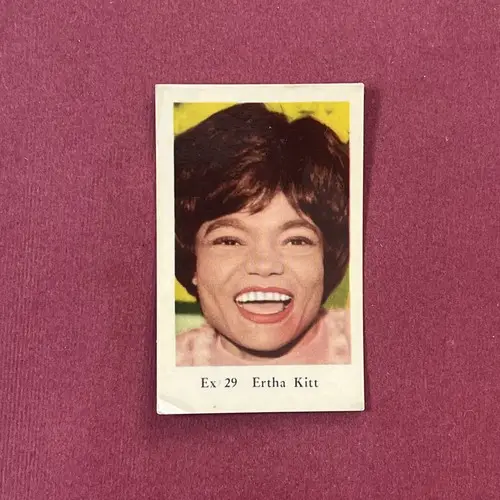 Eartha Kitt — 1962 Ex #29
