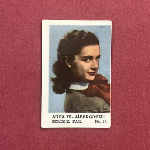 Anna M. Alberghetti — 1954 Serie E #13