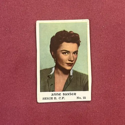 Anne Baxter — 1954 Serie E #15