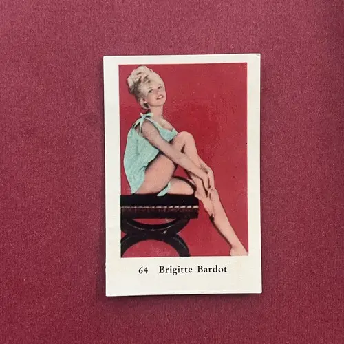 Brigitte Bardot — 1962 Nummer till vänster, nya #64