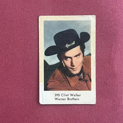 Clint Walker — 1963 Mindre nummer till vänster, nya #395