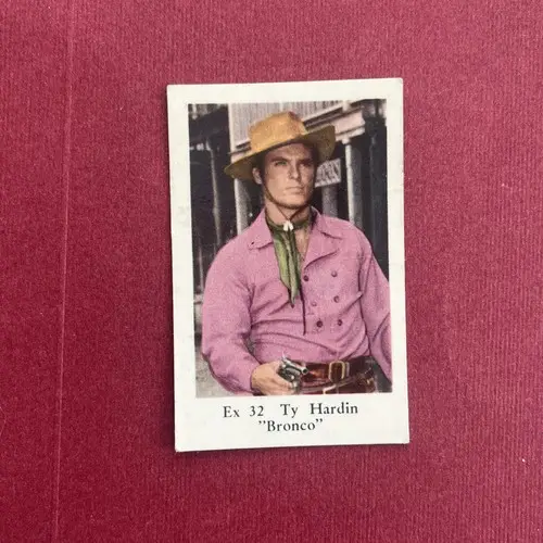 Ty Hardin — 1962 Ex #32