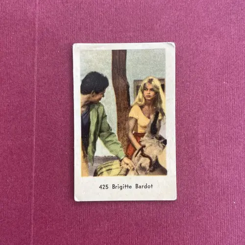 Brigitte Bardot — 1963 Mindre nummer till vänster, nya #425