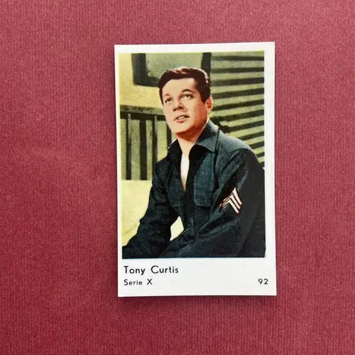 Tony Curtis — 1961 Serie X #92