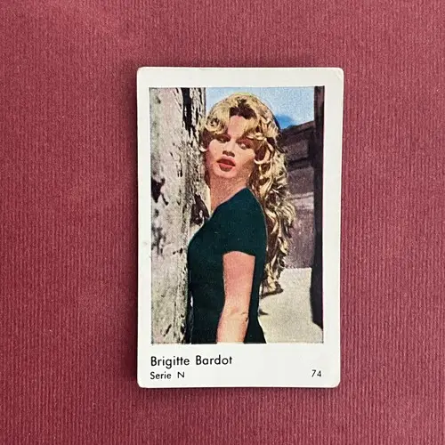 Brigitte Bardot — 1962 Serie N #74