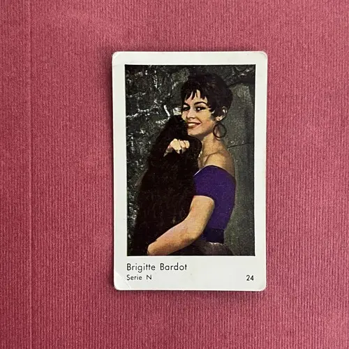 Brigitte Bardot — 1962 Serie N #24