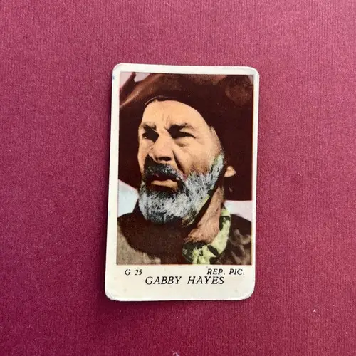 Gabby Hayes — 1956 Lilla G #25