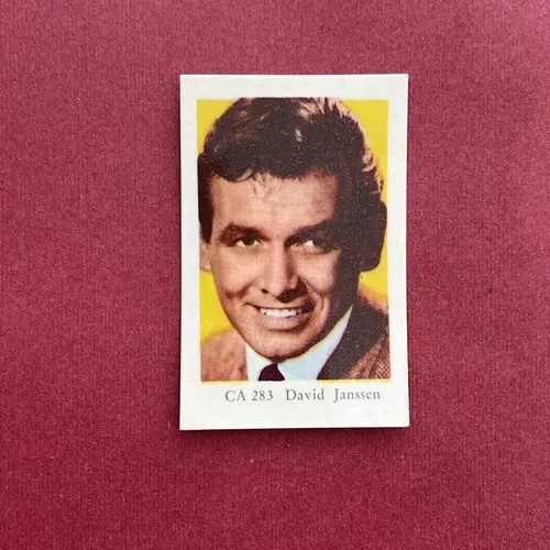 David Janssen — 1962 CA #283