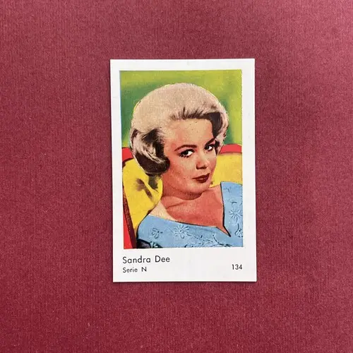 Sandra Dee — 1962 Serie N #134
