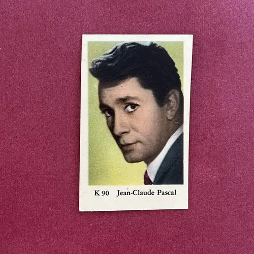 Jean-Claude Pascal — 1960 Stora K #90