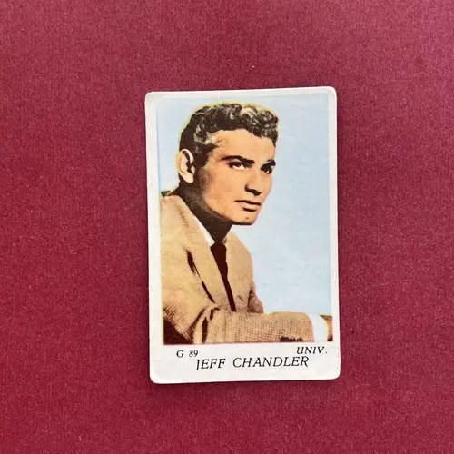 Jeff Chandler — 1956 Lilla G #89