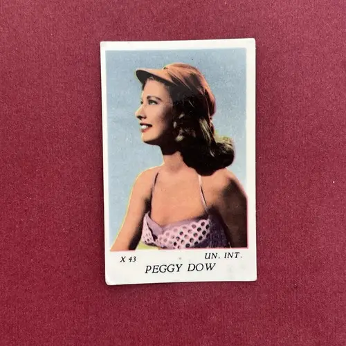 Peggy Dow — 1955 X #43